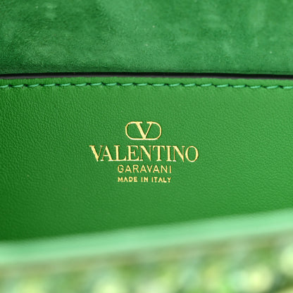 Valentino Garavani Sequin Crystal Vlogo Embroidered Small Loco Shoulder Bag Multicolor 6 of 10