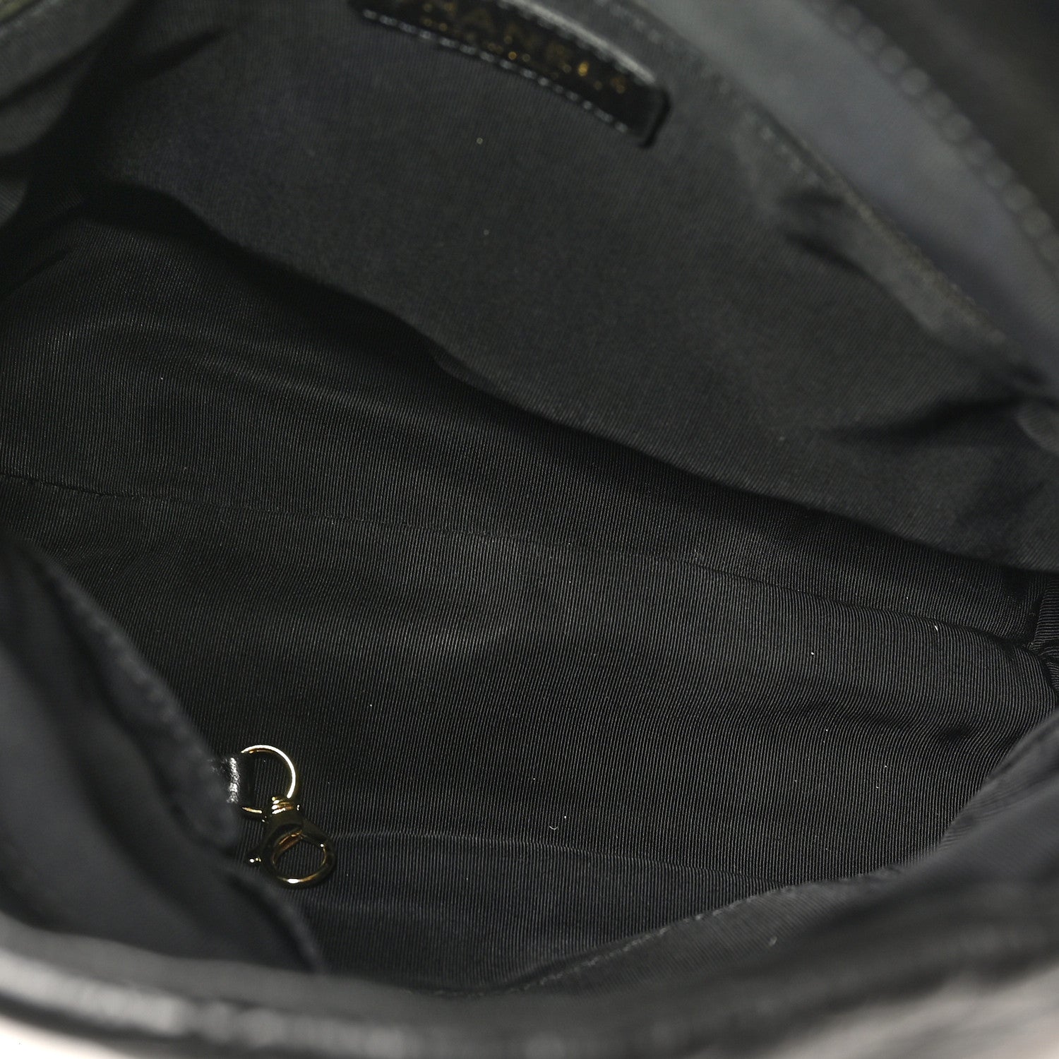 Chanel Calfskin Quilted Medium Chain Me Hobo Black 5 of 10