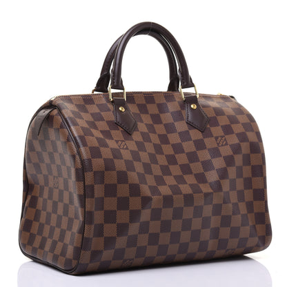 Louis Vuitton Damier Ebene Speedy 30 3 of 13