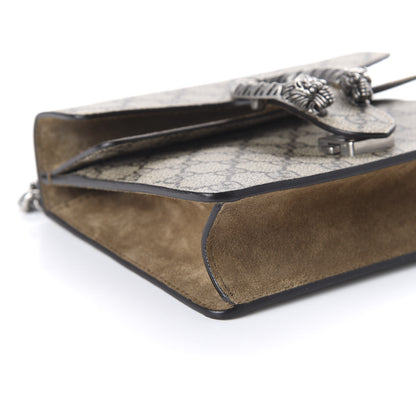 Gucci GG Supreme Monogram Mini Dionysus Shoulder Bag Taupe 6 of 11