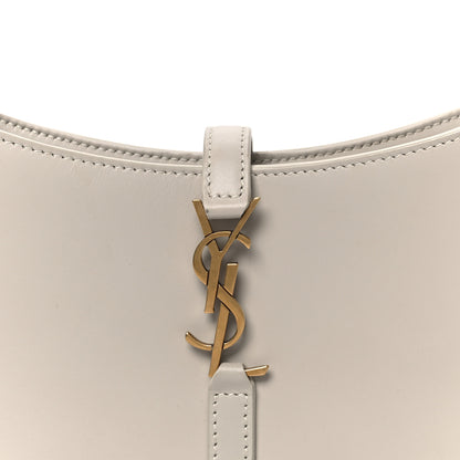 Saint Laurent Smooth Calfskin Le 5 A 7 Mini Hobo Crema Soft 7 of 9
