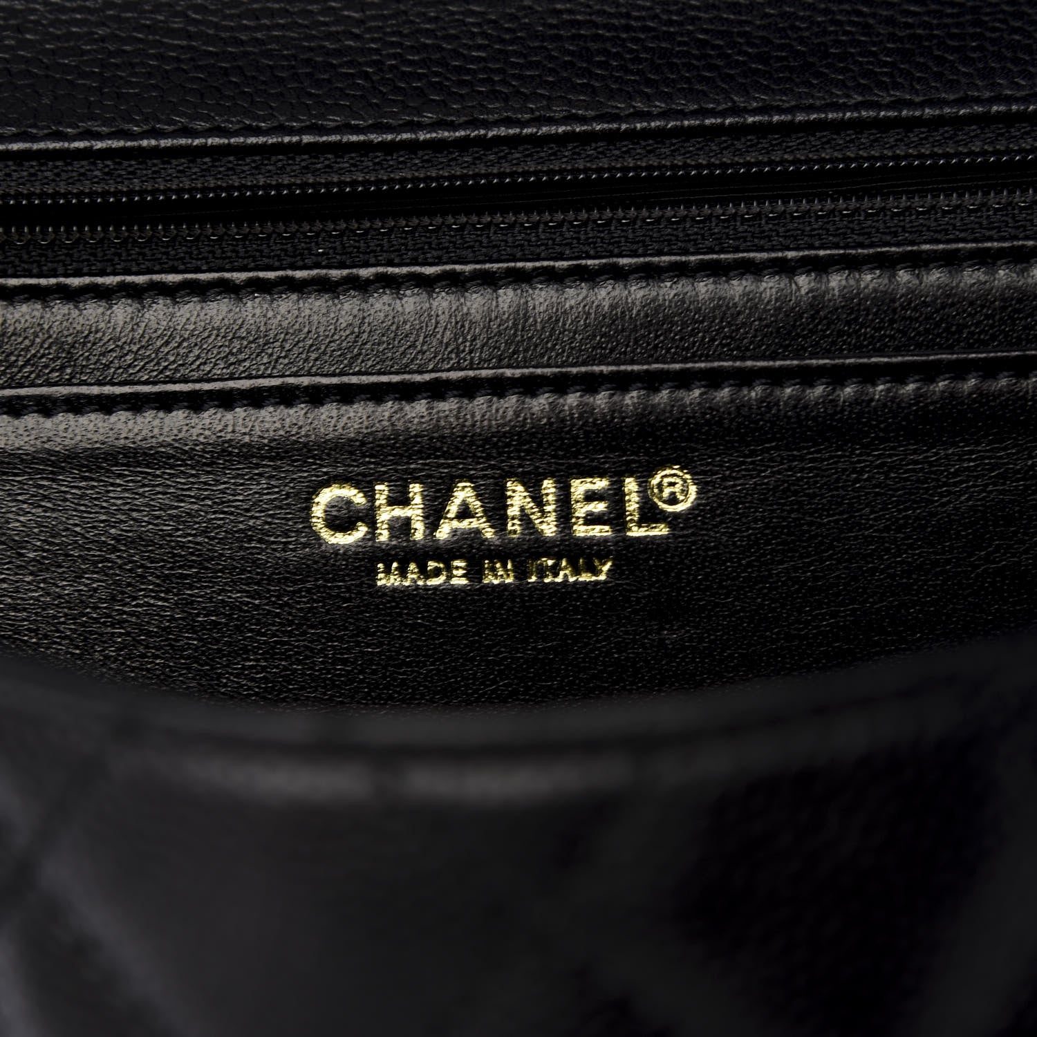 Chanel Caviar Quilted Jumbo Kelly Flap Black 7 of 8