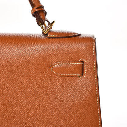 Hermes Epsom Kelly Sellier 32 Gold 29 of 30