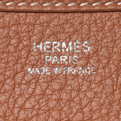 Hermes Taurillon Clemence Evelyne III PM Gold 8 of 10