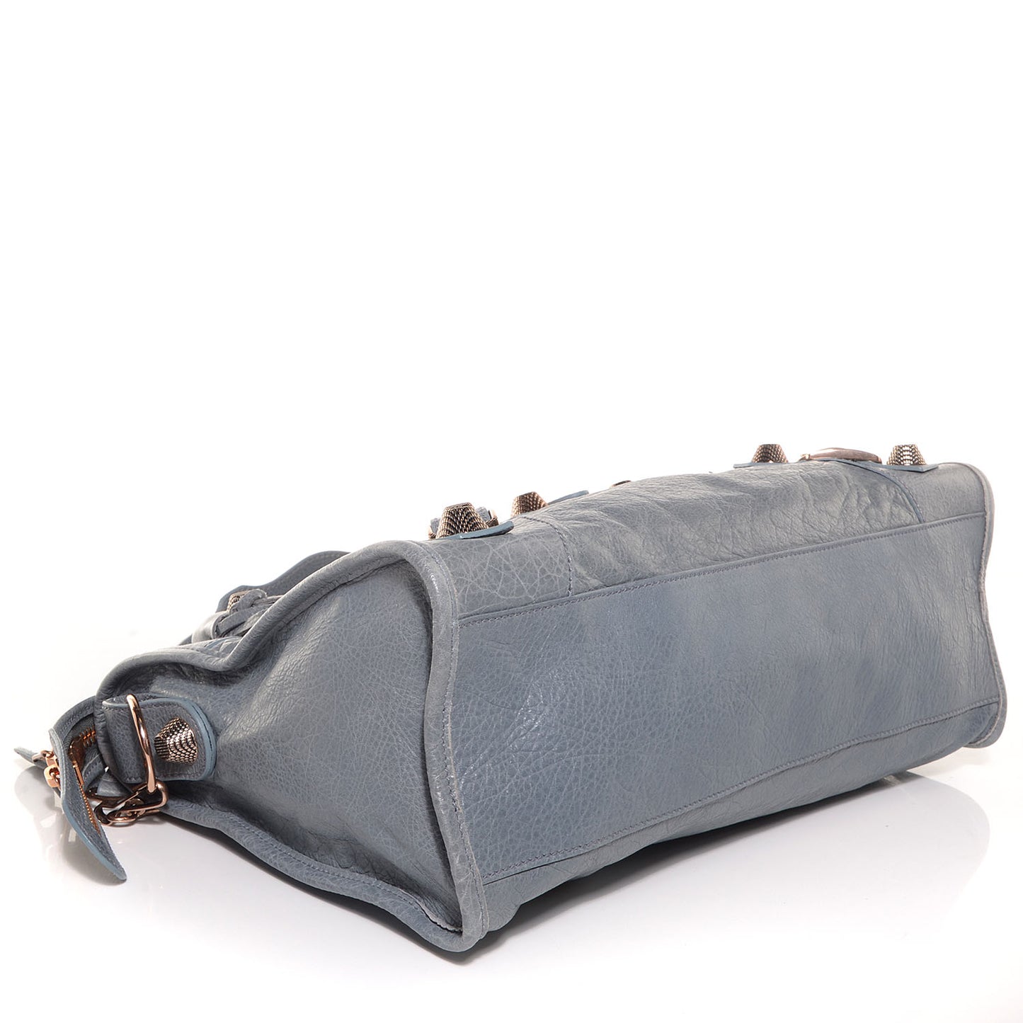 Agneau Giant 21 Rose Gold Hardware City Ardoise