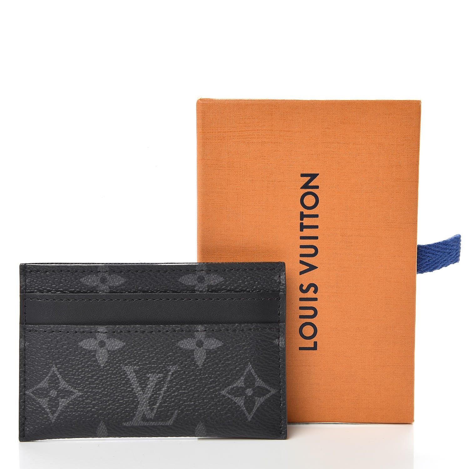 Louis Vuitton Monogram Eclipse Porte-Cartes Double Card Holder 7 of 7
