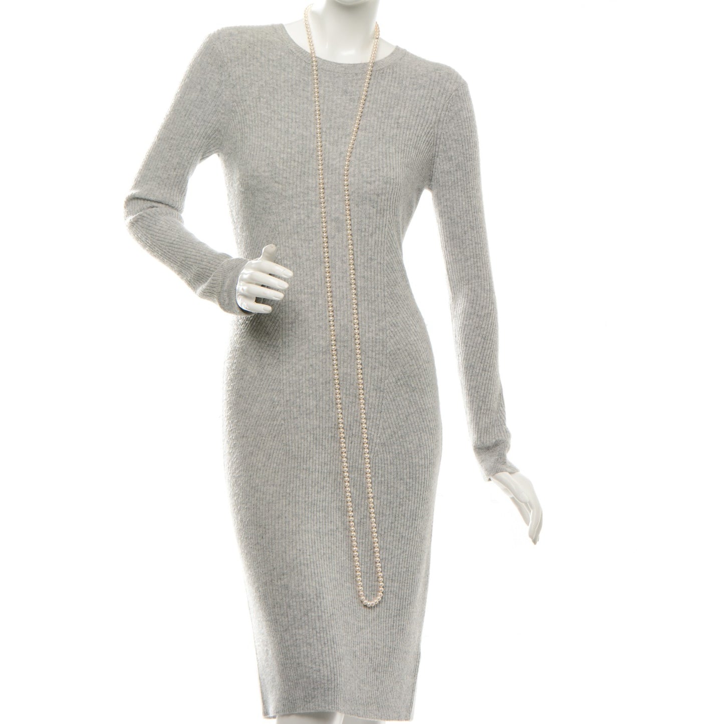 Sterling Silver Pearl Ziegfeld Collection 3 Strand Necklace