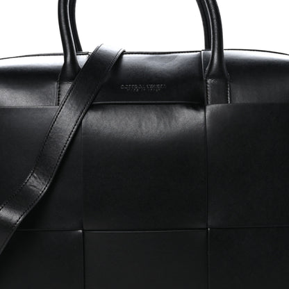 Bottega Veneta Calfskin Maxi Intrecciato Arco Briefcase Black 7 of 9