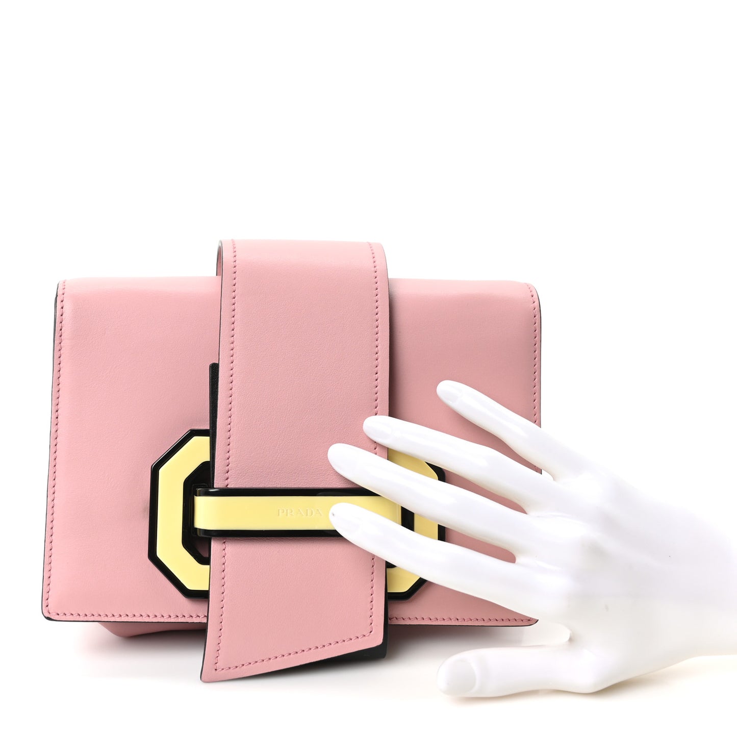 City Calf Plex Ribbon Bag Pesco Giallo