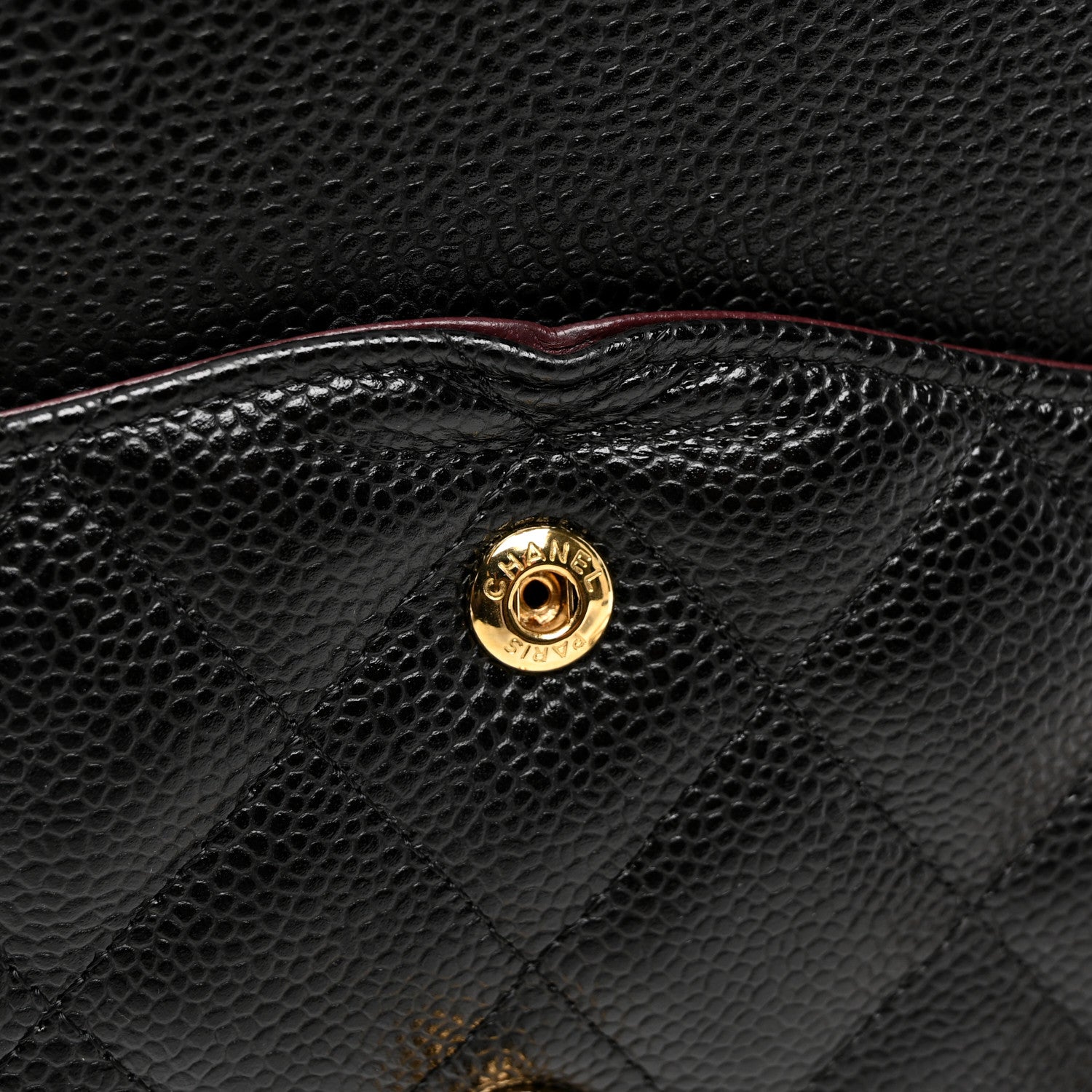 Chanel Caviar Quilted Jumbo Double Flap Black 11 of 11