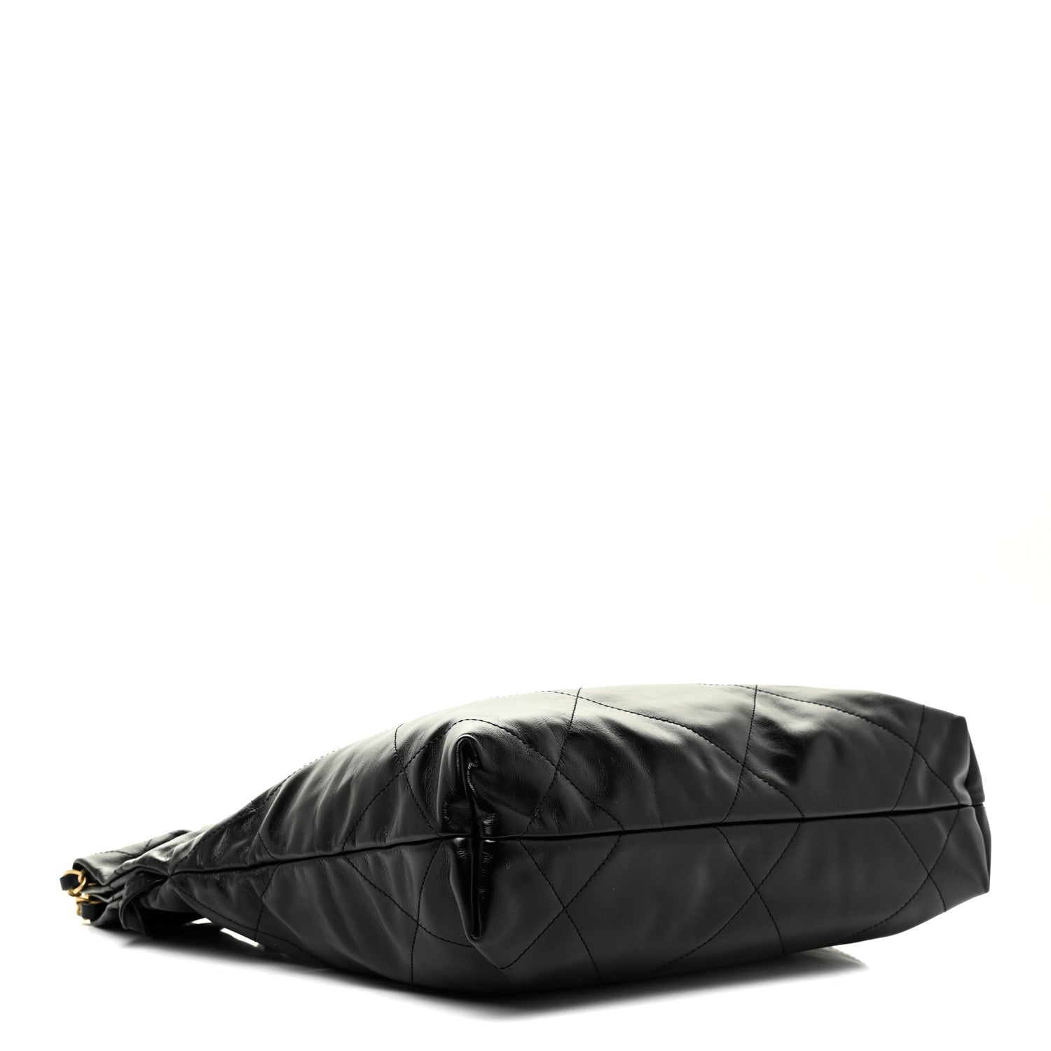 Chanel Shiny Calfskin Quilted Small Chanel 22 Black 5 of 12