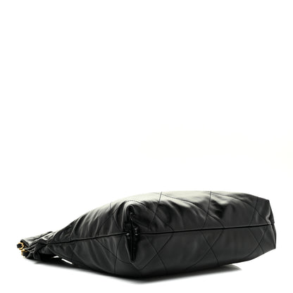 Chanel Shiny Calfskin Quilted Small Chanel 22 Black 5 of 12