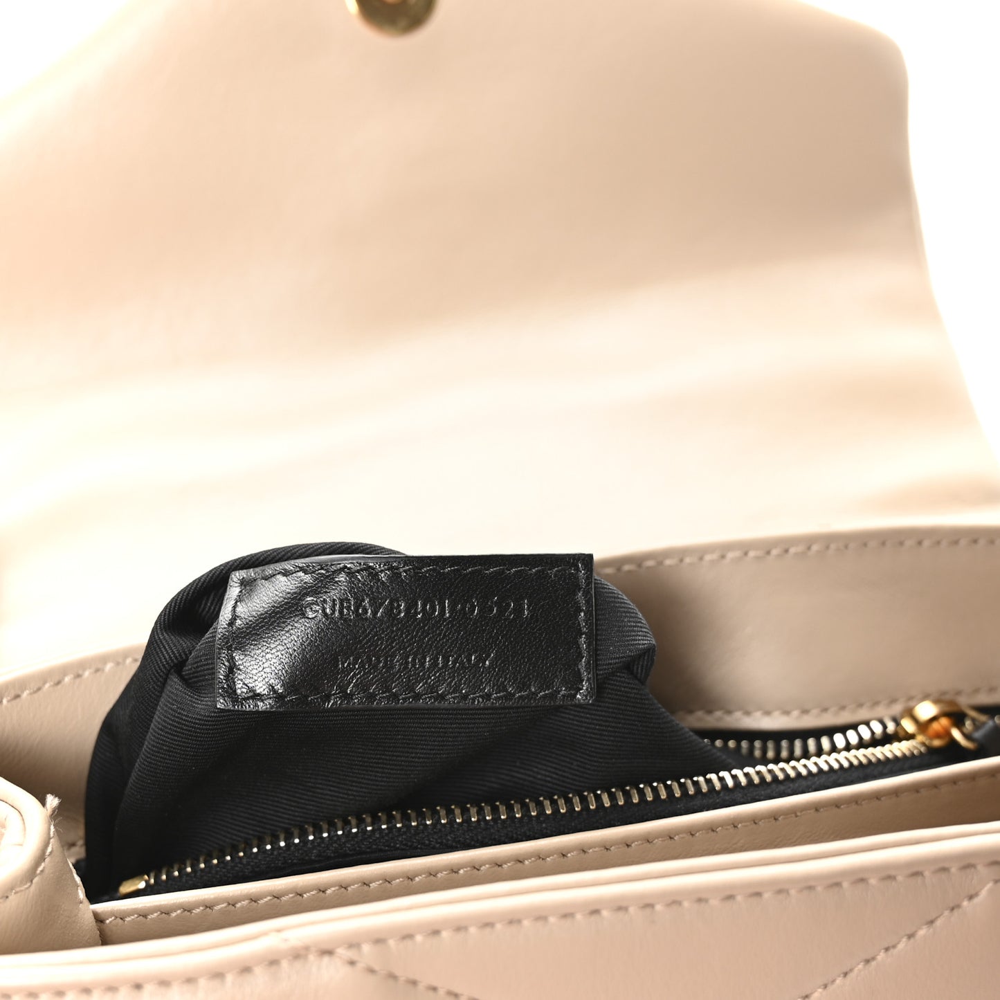 Calfskin Y Quilted Monogram Toy Loulou Crossbody Bag Dark Beige