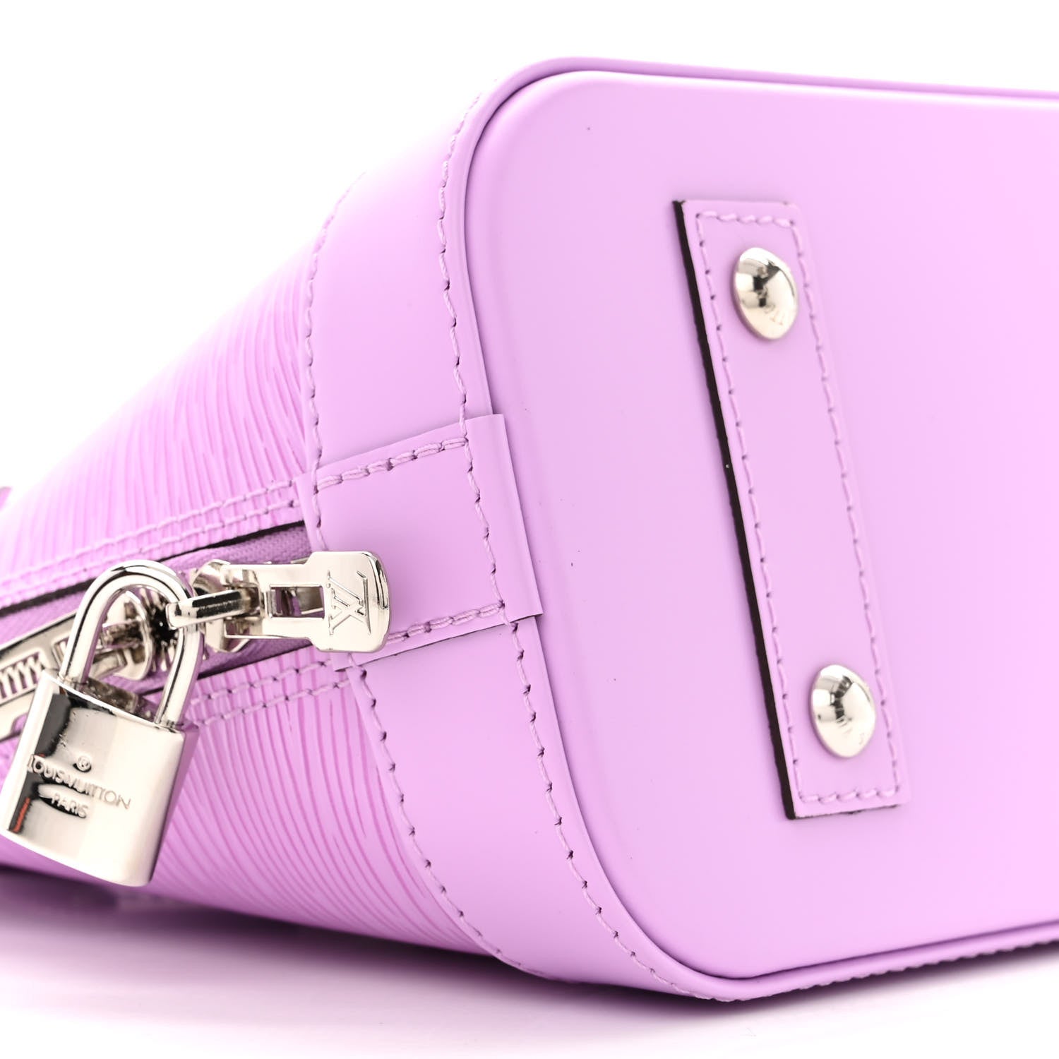 Louis Vuitton Epi Jacquard Alma BB Lilac 8 of 9