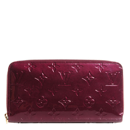 Louis Vuitton Vernis Zippy Wallet Rouge Fauviste 1 of 8