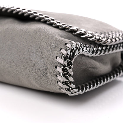 Stella McCartney Shaggy Deer Falabella Crossbody Clutch Light Grey 8 of 10