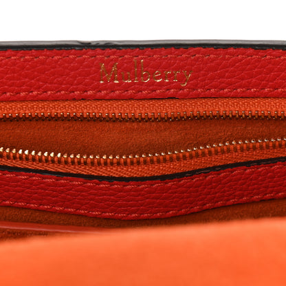Mulberry Classic Grain Small New Bayswater Fiery Red 6 of 9