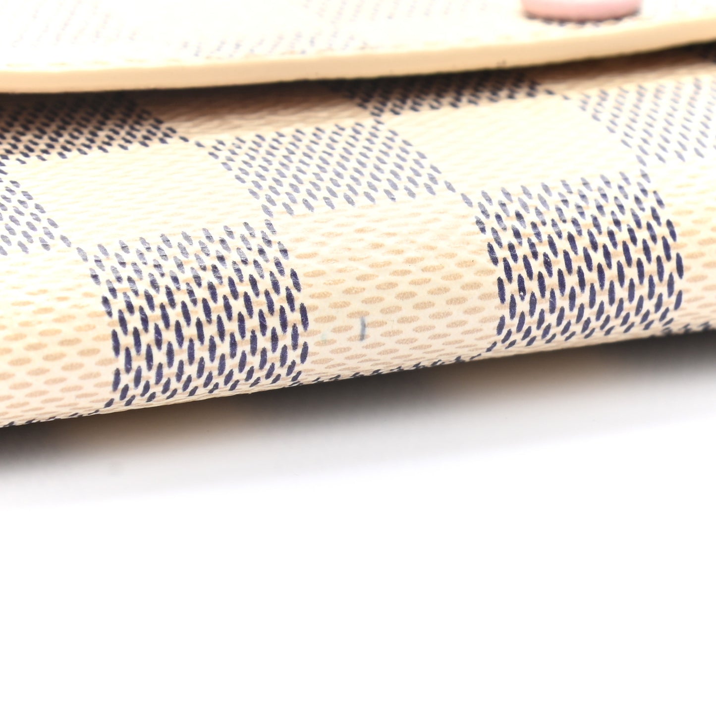 Damier Azur Emilie Wallet Rose Ballerine