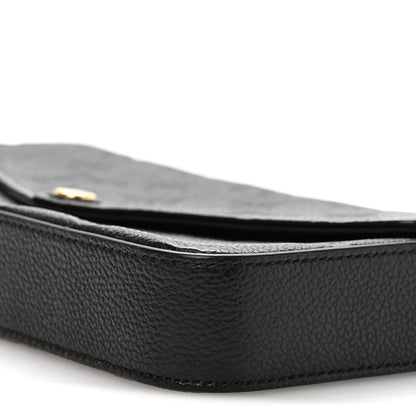 Louis Vuitton Empreinte Pochette Felicie Chain Wallet Black 20 of 23