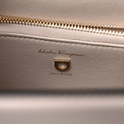 Salvatore Ferragamo Smooth Calfskin Small Boxyz Bone 5 of 9