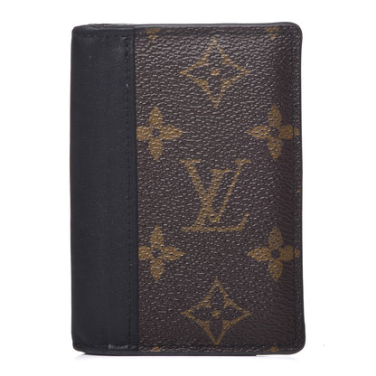 Louis Vuitton Monogram Macassar Pocket Organizer NM 1 of 7