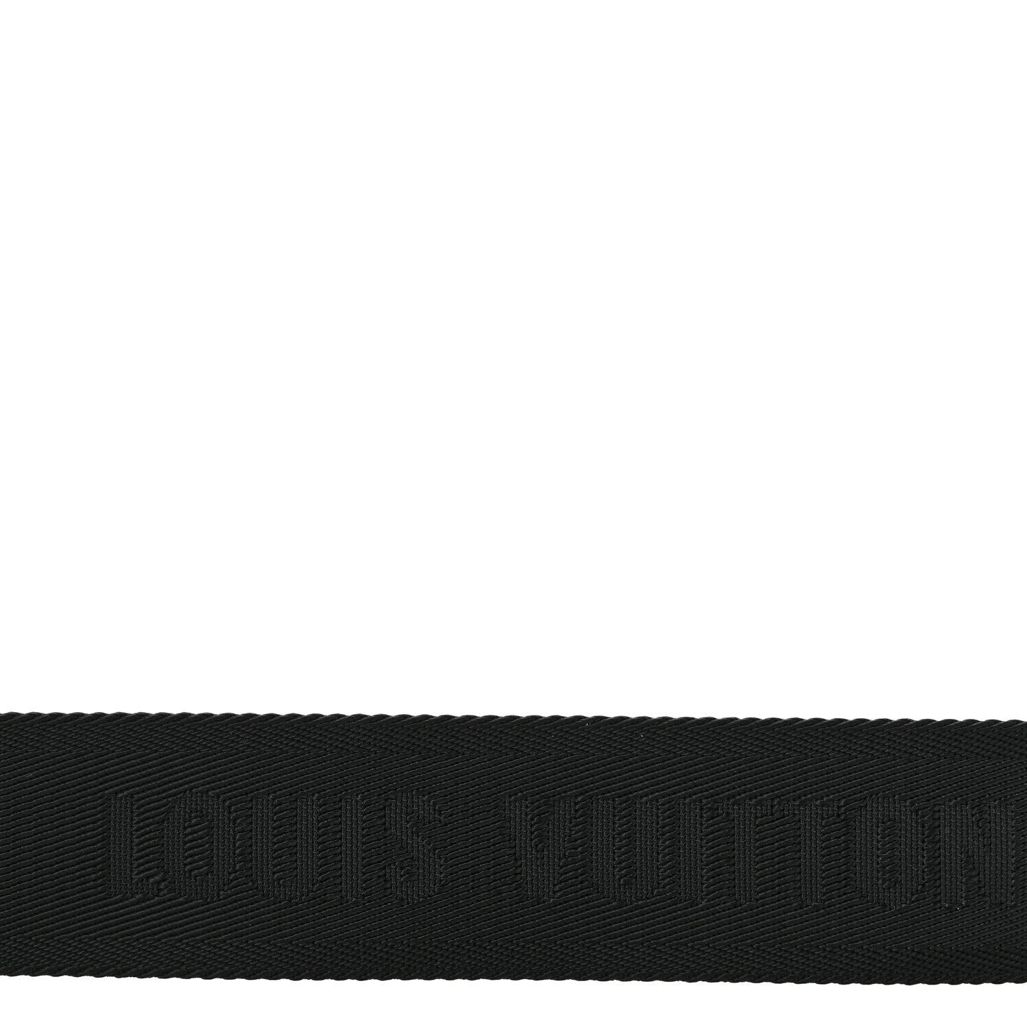 Louis Vuitton Jacquard Canvas Keepall Bandouliere Adjustable Shoulder Strap Black Black 4 of 5