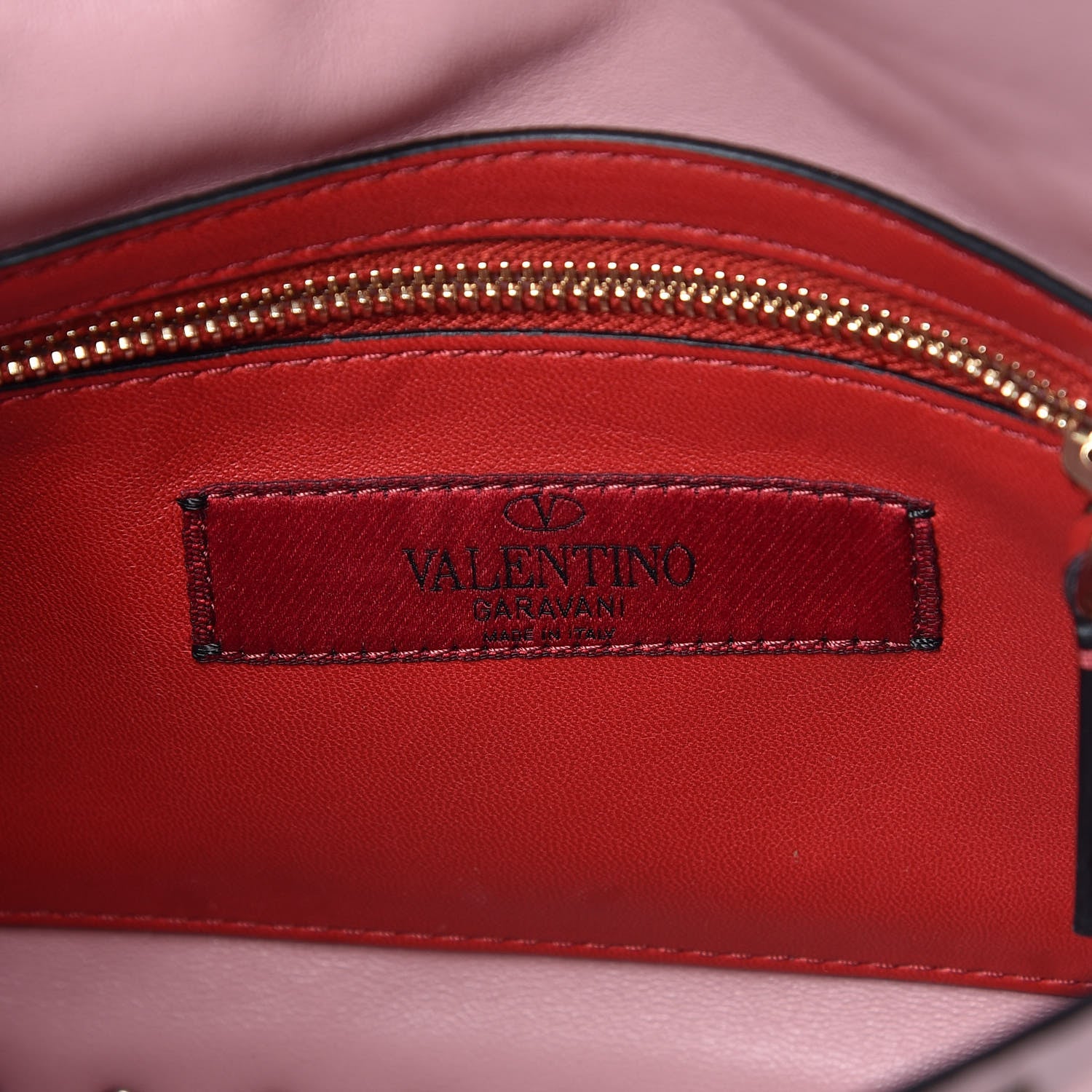 Valentino Garavani Lambskin Medium Rockstud Spike Shoulder Bag Pink 7 of 10