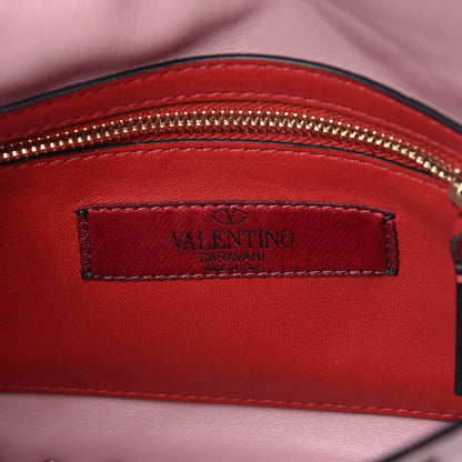 Valentino Garavani Lambskin Medium Rockstud Spike Shoulder Bag Pink 7 of 10
