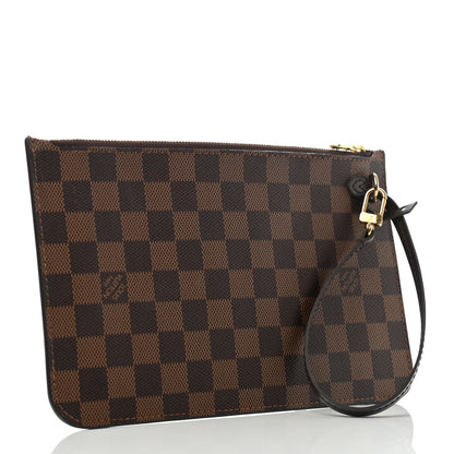 Louis Vuitton Damier Ebene Neverfull MM GM Pochette 3 of 7