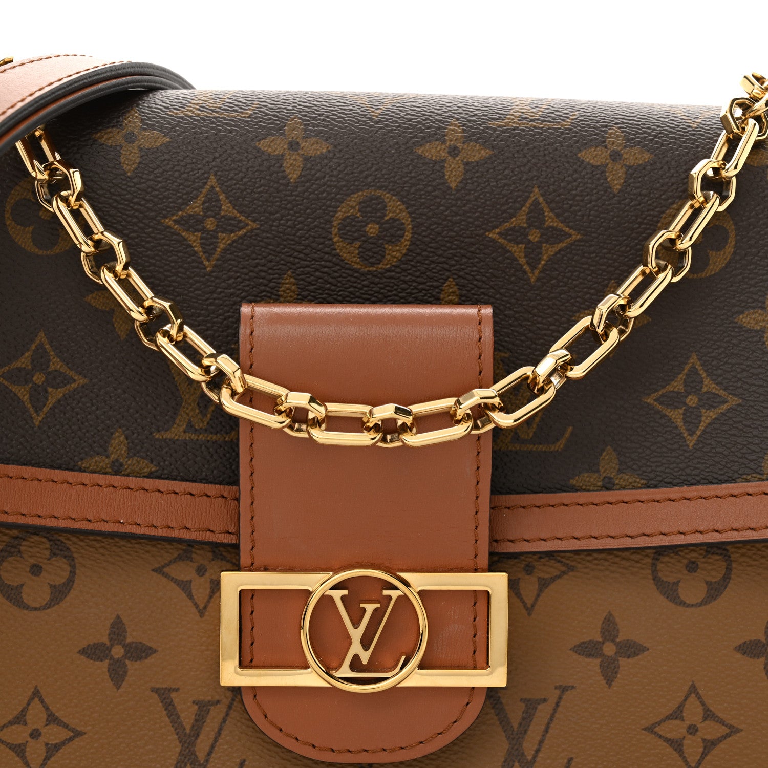 Louis Vuitton Reverse Monogram Dauphine MM 7 of 11