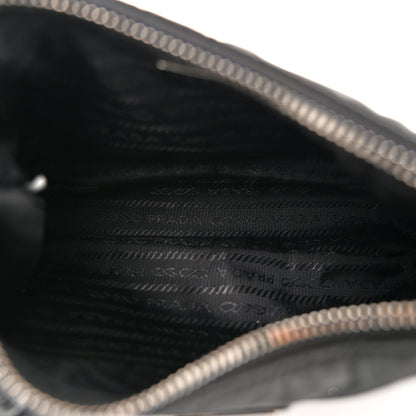 Prada Tessuto Nylon Saffiano Mini Re-Edition 2005 Bag Black 5 of 13