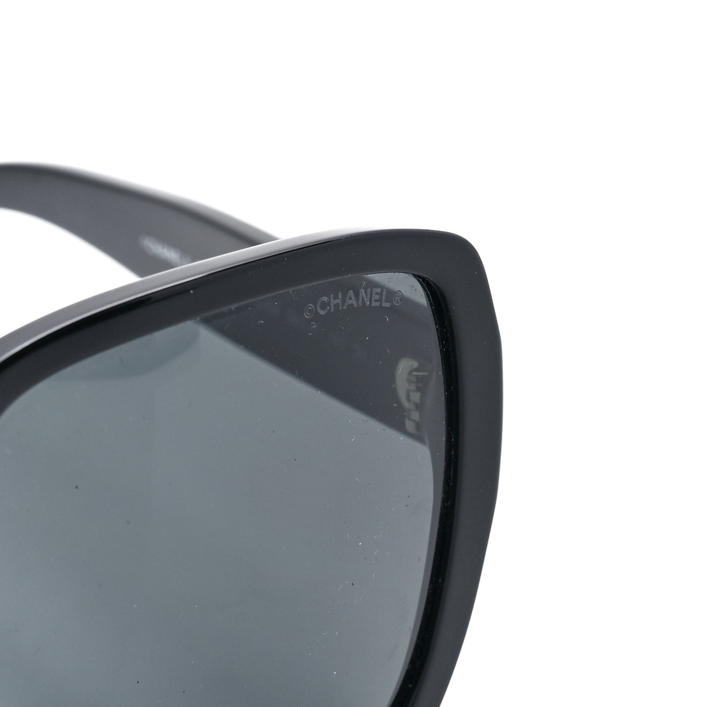 Acetate Square Sunglasses 5408-A Black