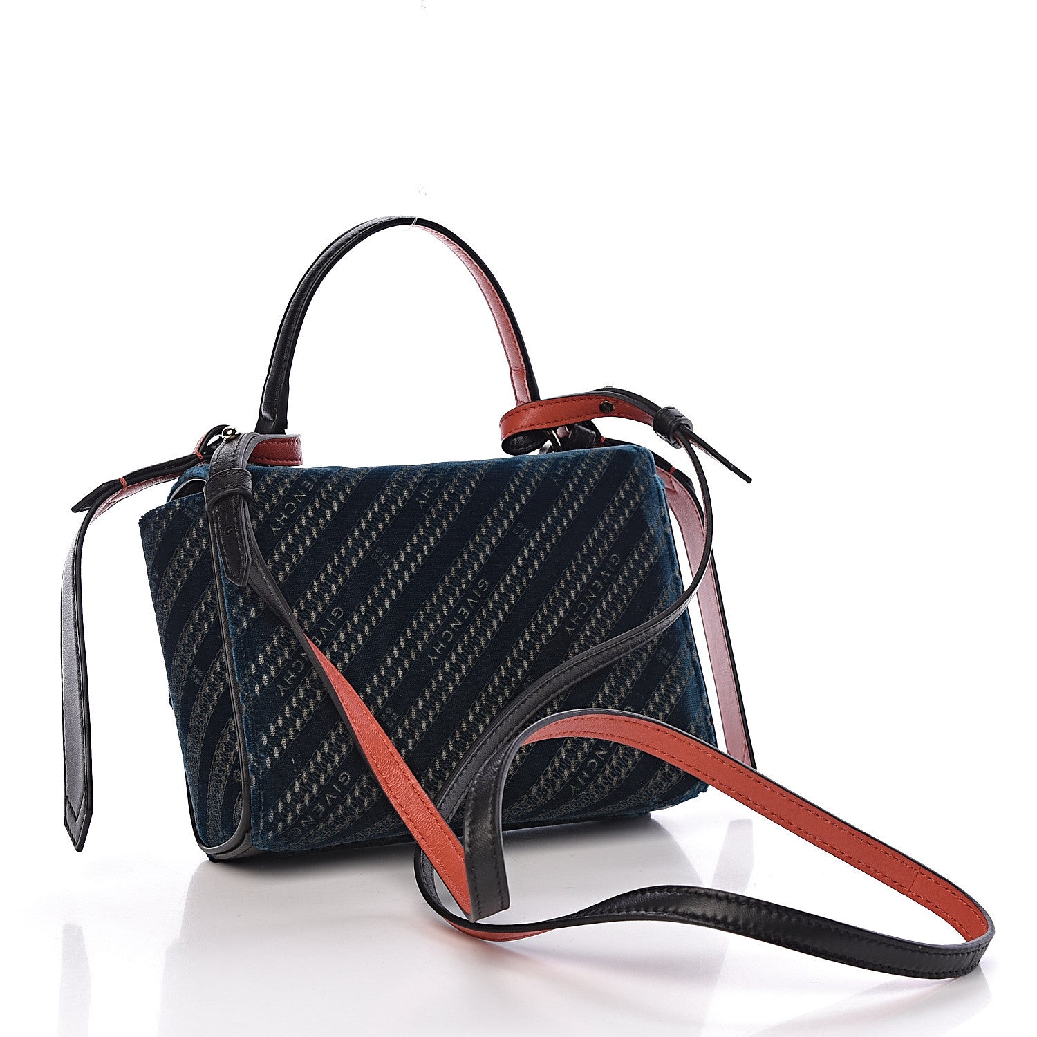 Givenchy Velvet Logo Mini Eden Oil Blue 3 of 10