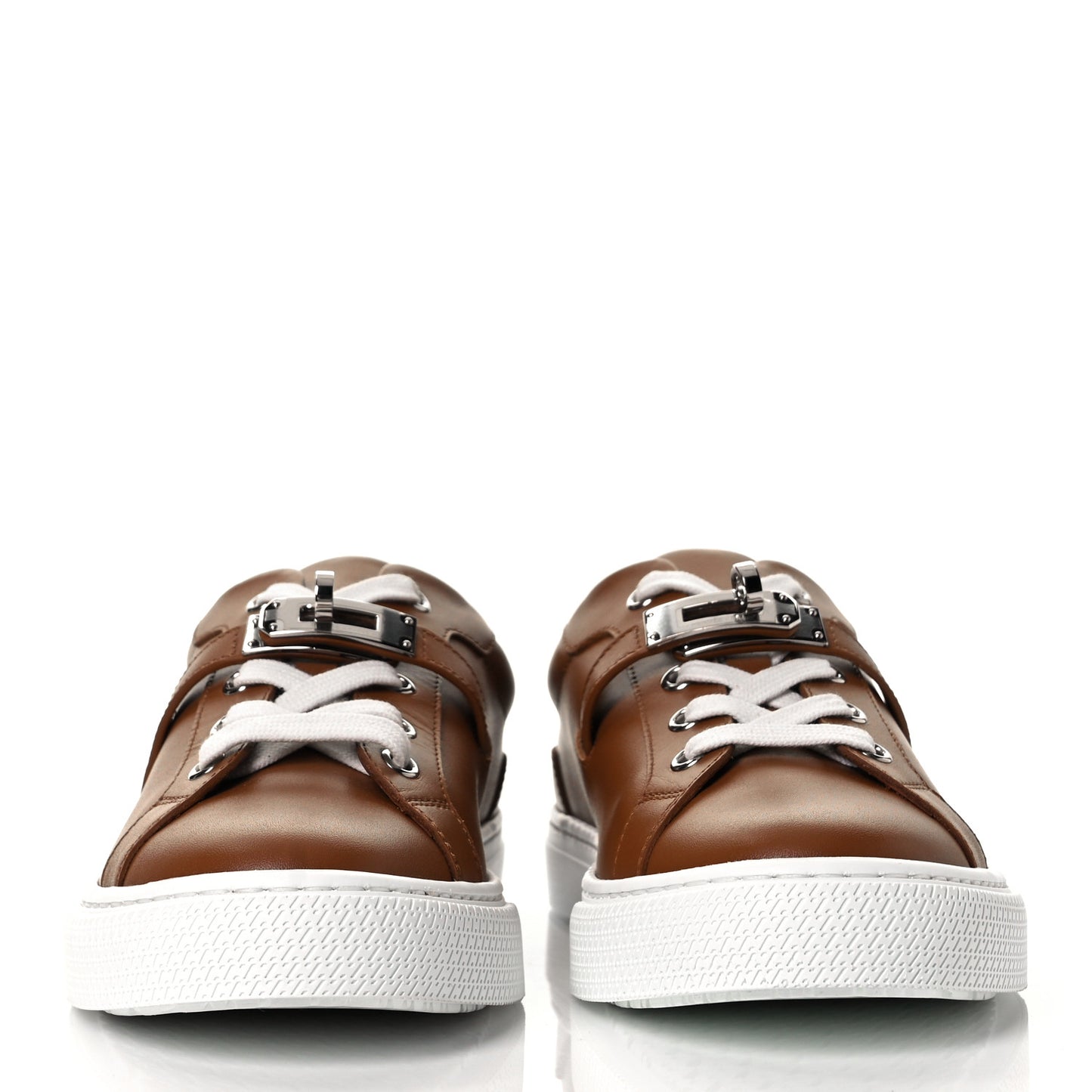 Calfskin Day Sneakers 37 Naturel