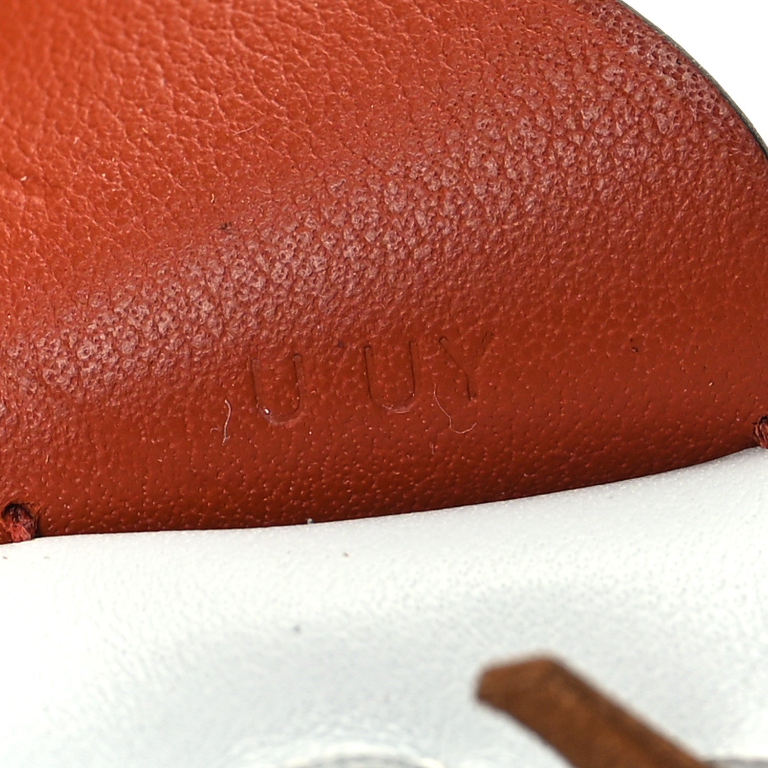 Hermes Milo Lambskin Grigri Rodeo Pegase Horse Bag Charm PM Bleu Brume Chai Cornaline 4 of 5