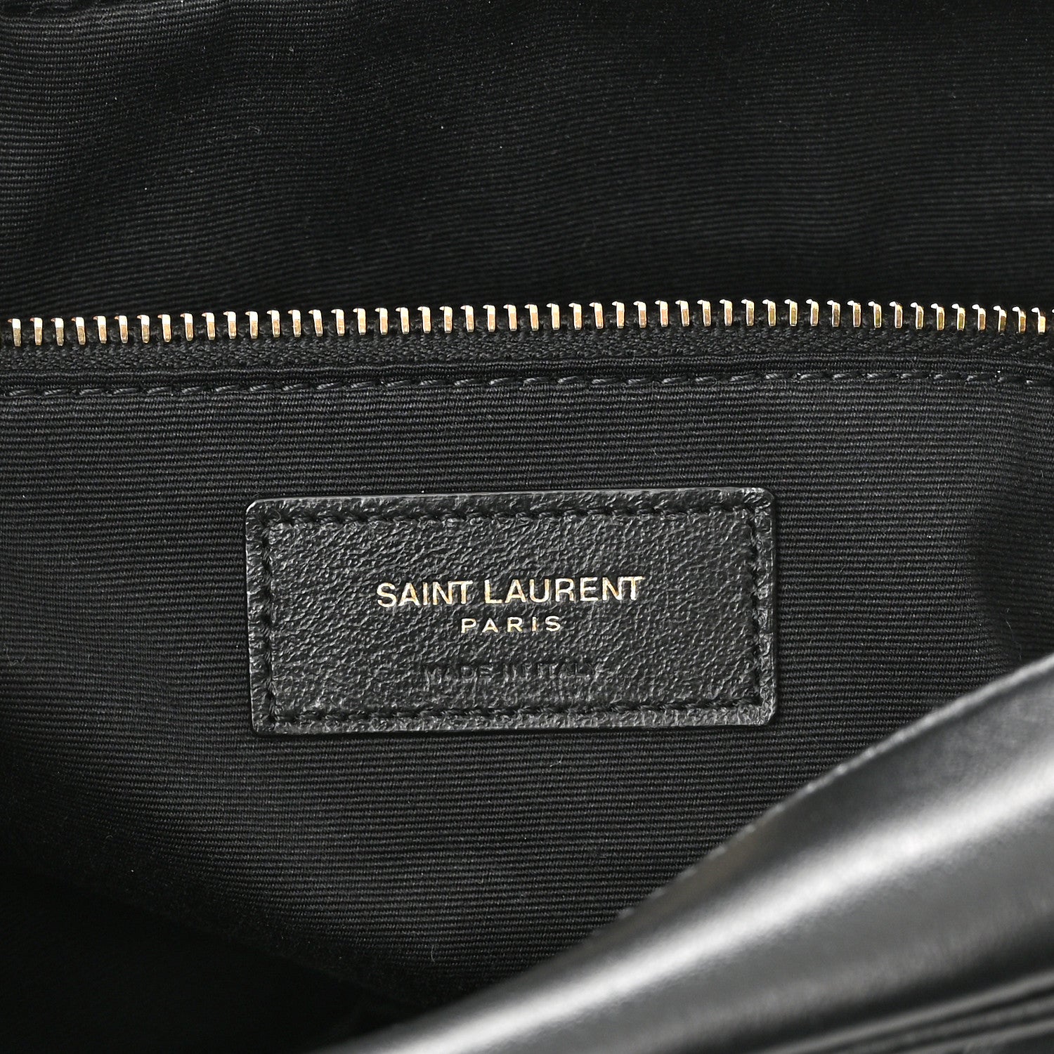 Saint Laurent Calfskin Matelasse Joan Camera Bag Black 6 of 10