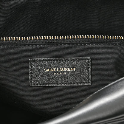 Saint Laurent Calfskin Matelasse Joan Camera Bag Black 6 of 10