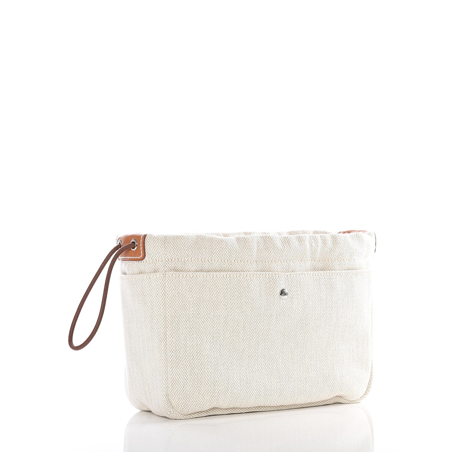 Canvas Barenia Fourbi 20 PM Pouch Naturel Fauve