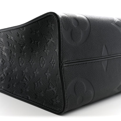 Louis Vuitton Empreinte Monogram Giant Onthego MM Black 8 of 11