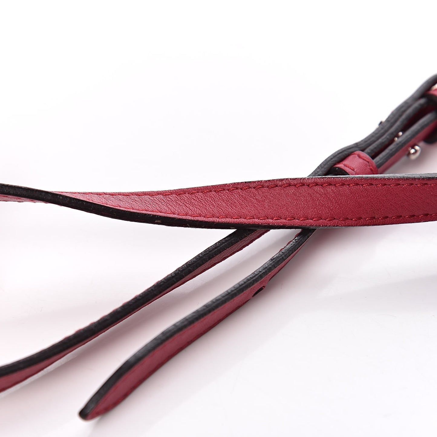 Calfskin Icon Wallet Red