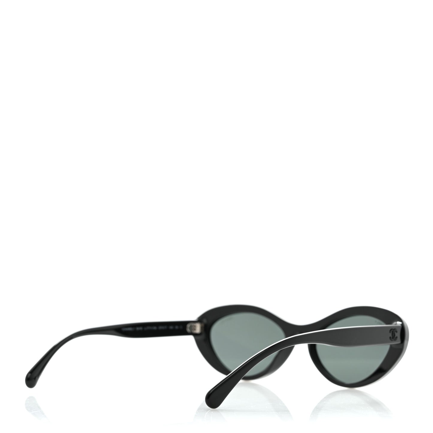Acetate Oval Sunglasses 5416 Black Pink