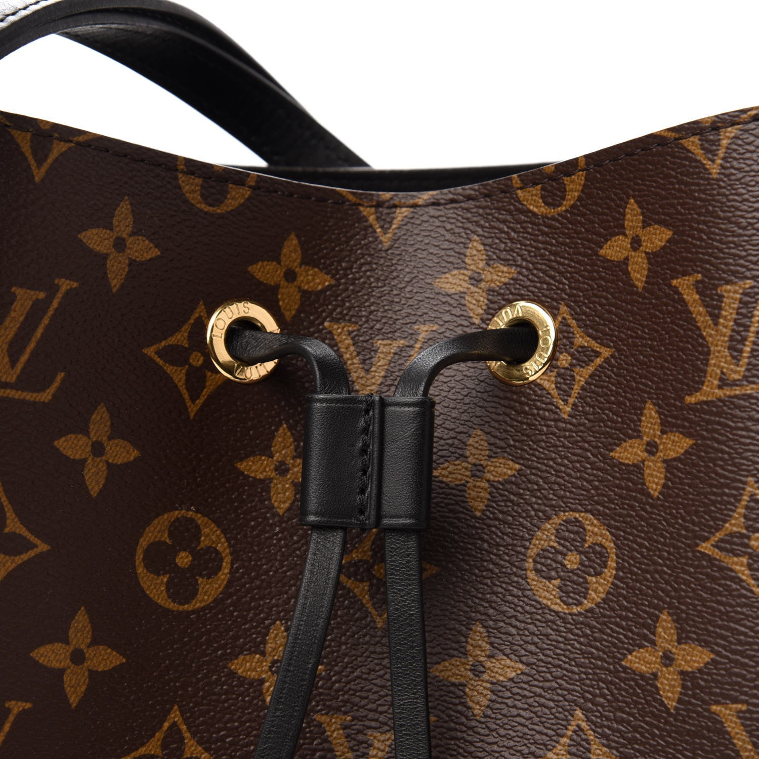 Louis Vuitton Monogram Neonoe MM Black 9 of 9
