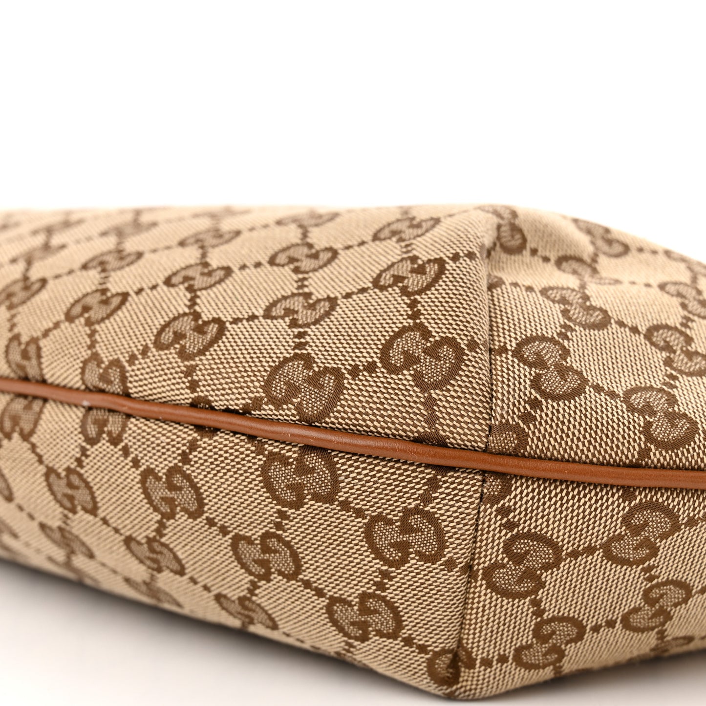 Monogram Medium Half Moon Hobo Brown