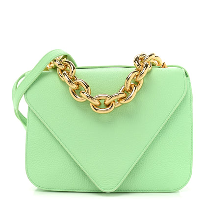 Bottega Veneta Calfskin Mount Envelope Bag Wasabi 1 of 15