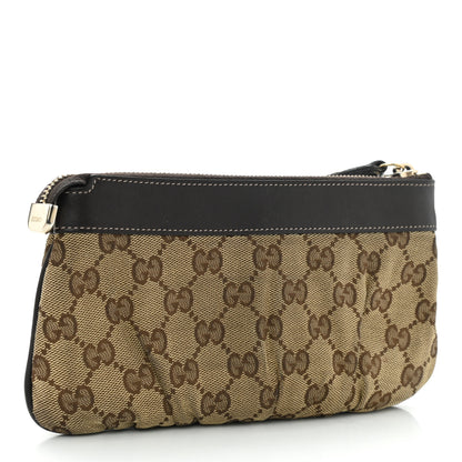 Gucci Monogram Hearts Wristlet Dark Brown 3 of 9