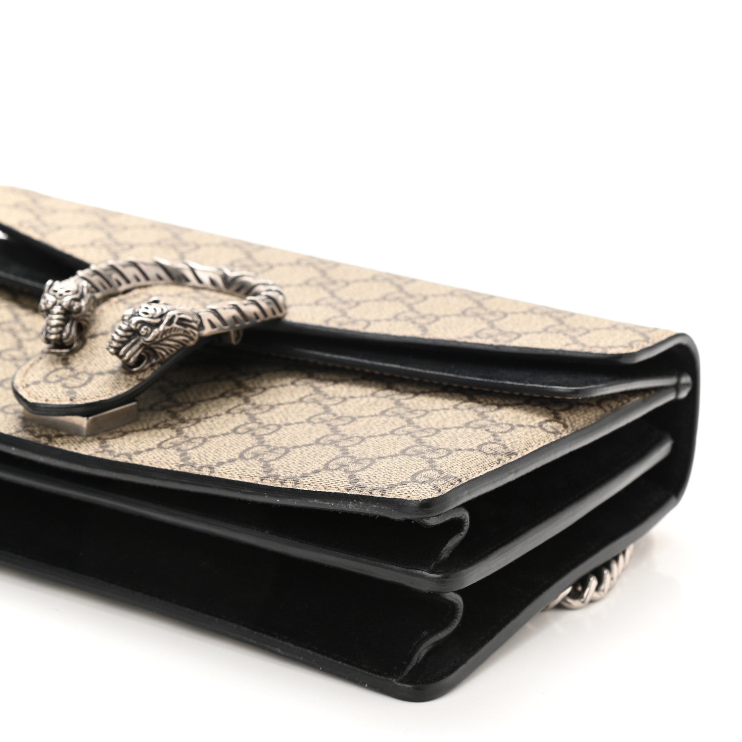 Gucci GG Supreme Monogram Small Dionysus Shoulder Bag Black 8 of 8