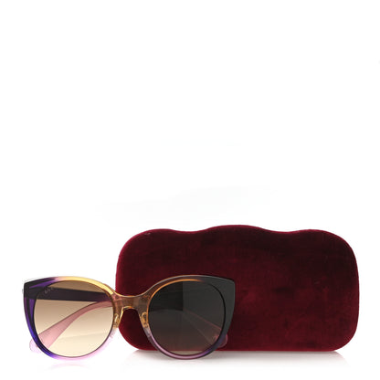 Gucci Acetate Cat Eye GG0369S Sunglasses Purple 9 of 9