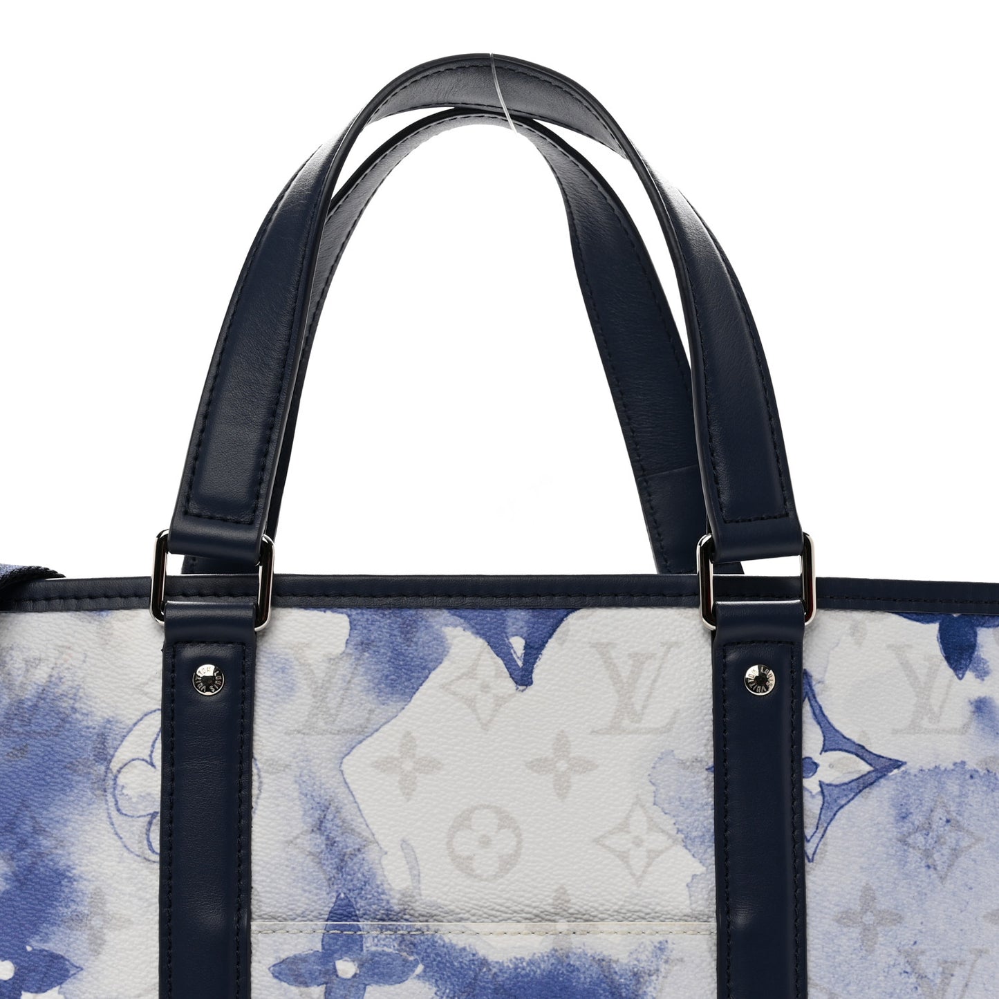 Monogram Watercolor New Tote GM Blue