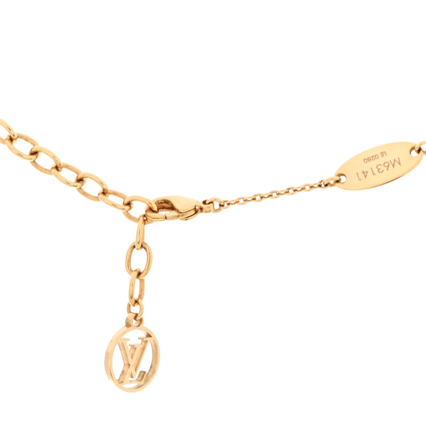 Nanogram Name Tag Necklace Gold