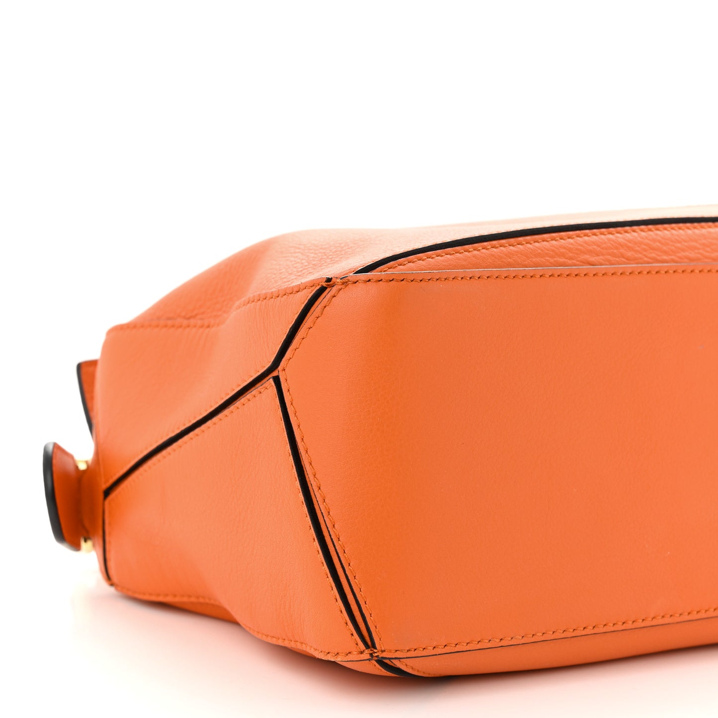 Calfskin Small Puzzle Bag Coral